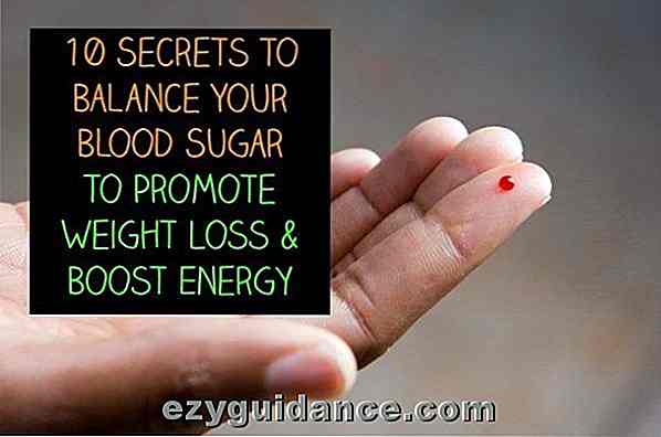 10 hemligheter att balansera ditt blodsocker för att främja viktminskning och öka energi