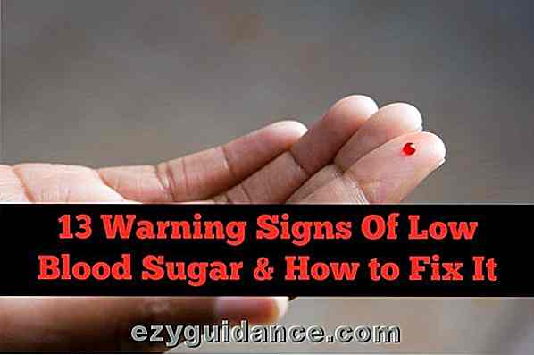 13 Warnzeichen von niedrigem Blutzucker und wie man es repariert