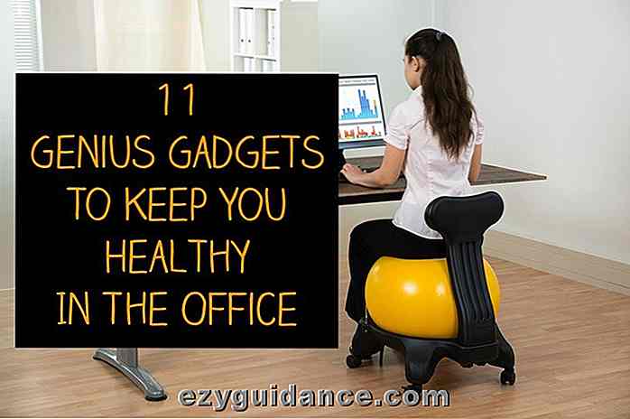11 Genius Gadgets para mantenerte saludable en la oficina