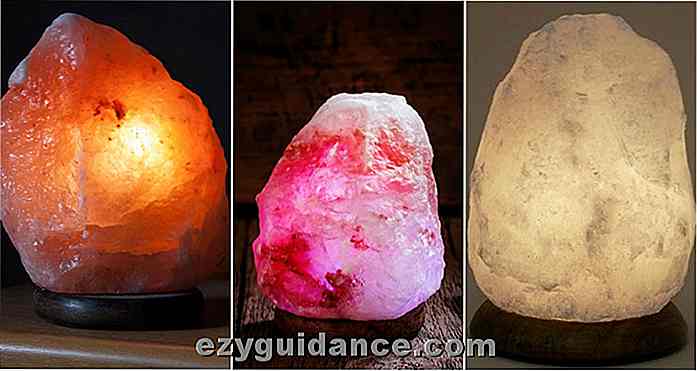7 señales seguras de que su lámpara de sal del Himalaya es una falsa