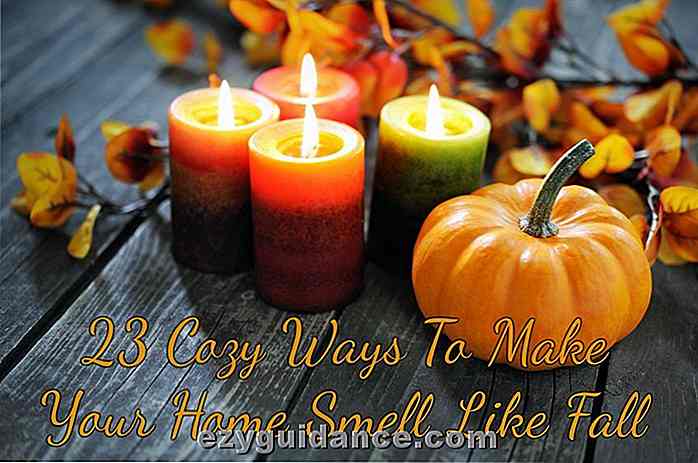 23 manières douillettes pour faire votre odeur de maison comme l'automne