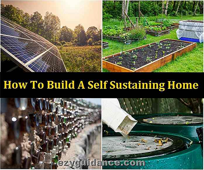Cómo construir un hogar totalmente autosuficiente